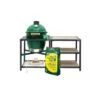 Big Green Egg 18.25 In. Large EGG Package With Modular Nest And Side Table With Distressed Acacia In -Grill Masters Outlet a53ee2c0 2d11 4644 8e3d 5bc20d1b1abb
