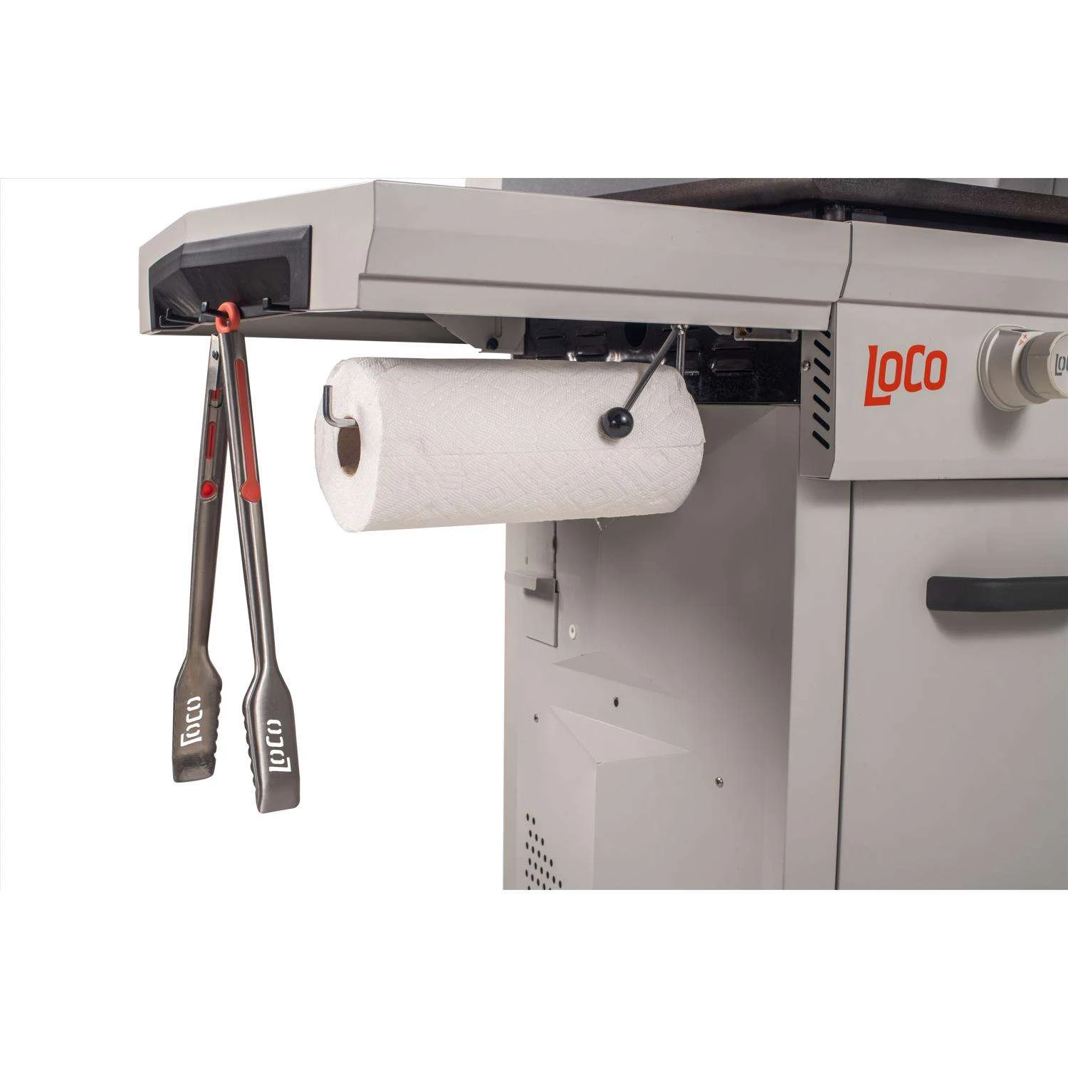 LoCo 3 Burner Liquid Propane Outdoor Griddle With Hood Gray 5 LoCo 3 Burner Liquid Propane Outdoor Griddle With Hood Gray - Image 3