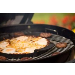 Weber Gourmet BBQ System Cast Iron/Porcelain Grill Top Griddle 15.2 In. L X 12 In. W 1 Pk -Grill Masters Outlet a6a1cb74 a245 4709 90de f8f14ee0b7ab