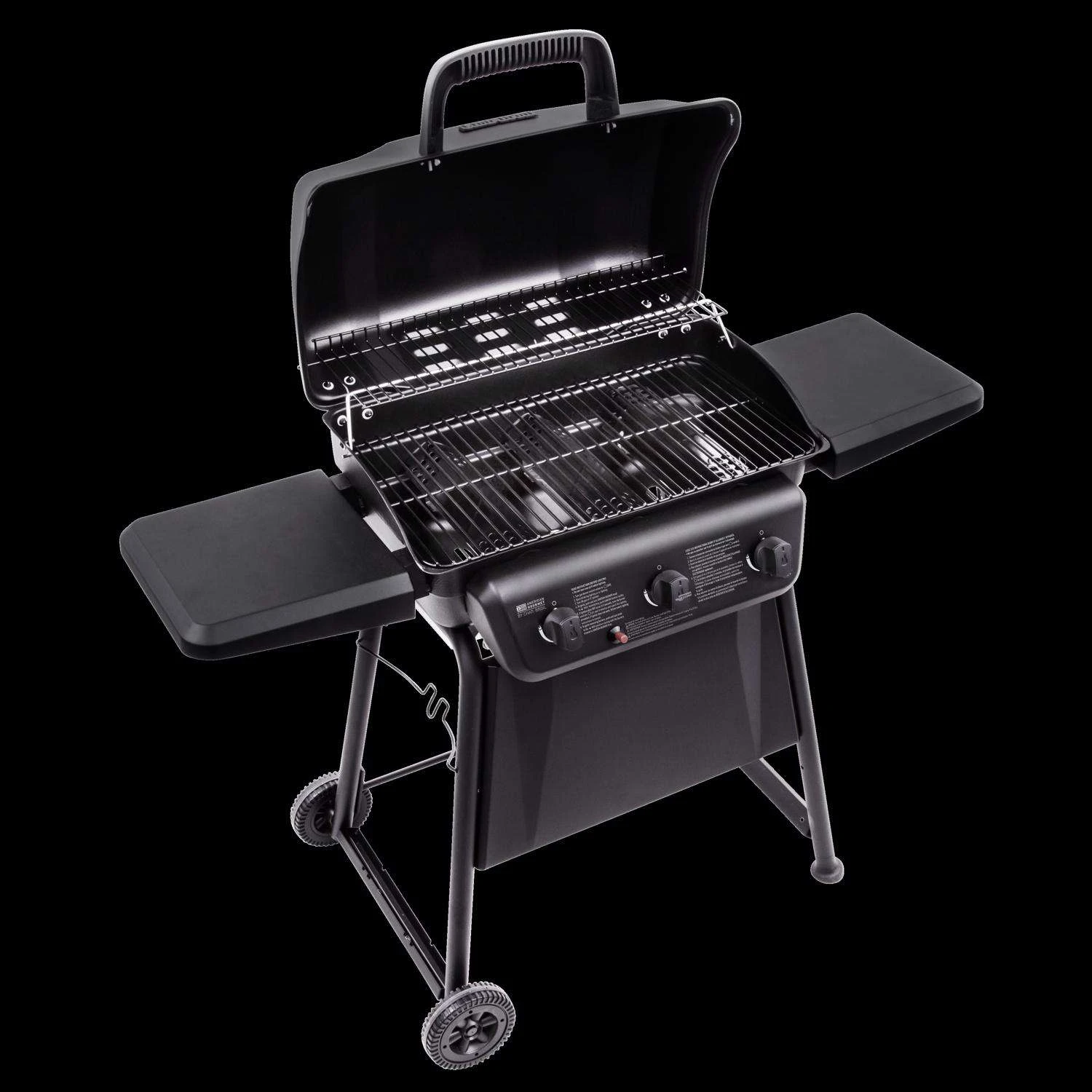 American Gourmet 3 Burner Liquid Propane Grill Black 4 American Gourmet 3 Burner Liquid Propane Grill Black - Image 2
