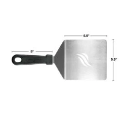Blackstone Stainless Steel Black/Silver Grill Spatula 1 Pc -Grill Masters Outlet a7ae3184 f7c4 467c a163 d124b5bba991