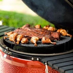 Kamado Joe 24 In. Big Joe III Charcoal Kamado Grill And Smoker Red -Grill Masters Outlet aab0a640 b8c0 41cb 802b a04842ef9763
