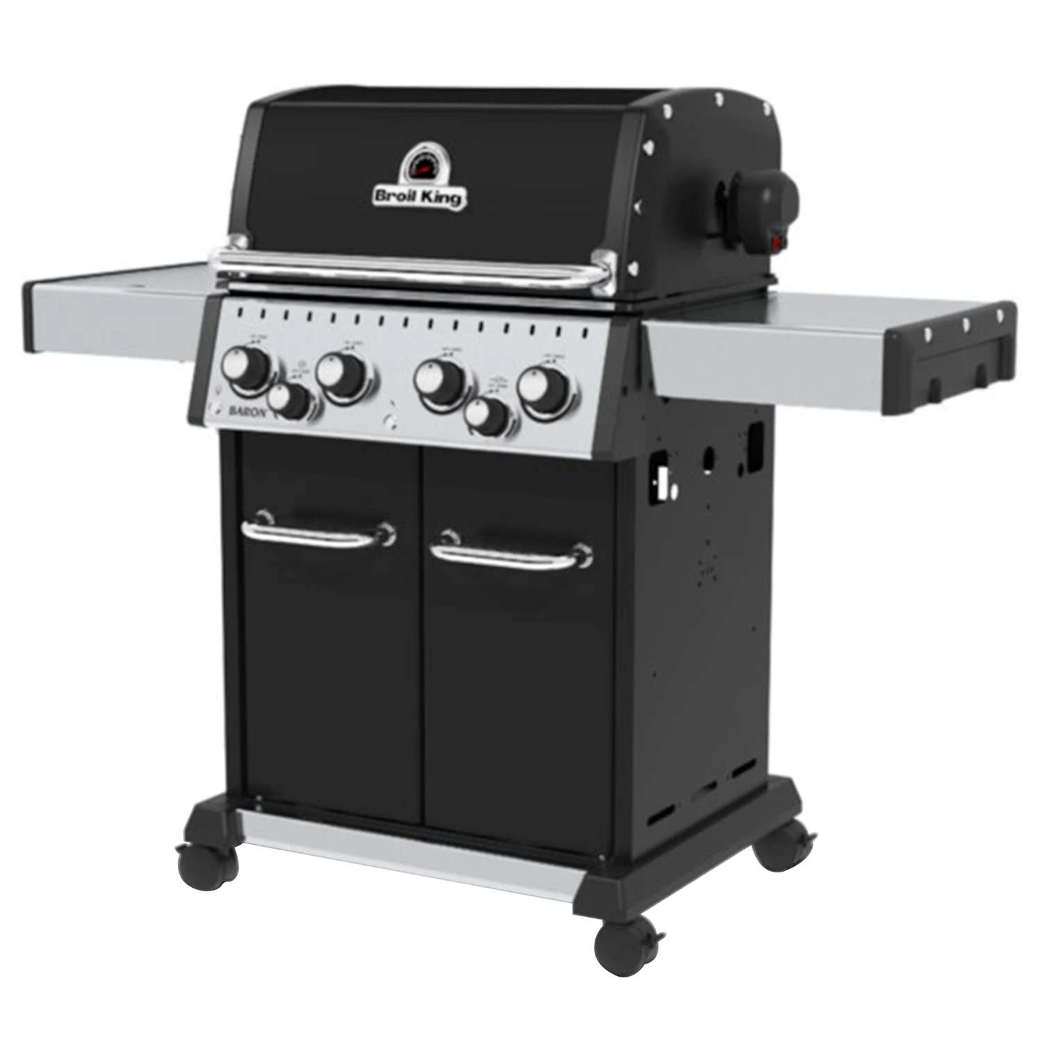 Broil King Baron 490 Pro 4 Burner Natural Gas Grill Black 4 Broil King Baron 490 Pro 4 Burner Natural Gas Grill Black - Image 2