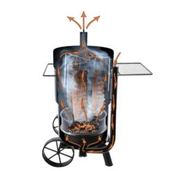 Oklahoma Joe's Bronco Charcoal Drum Smoker Black -Grill Masters Outlet adc9482f e0e1 4b3d ac6f 27da1698ba0c