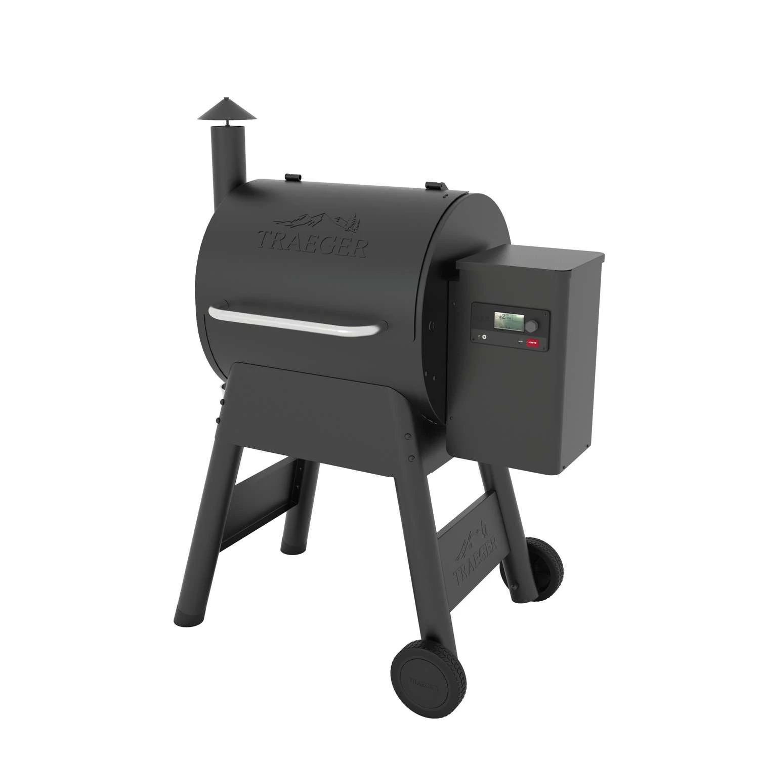Traeger Pro 575 Wood Pellet WiFi Grill Black 3 Traeger Pro 575 Wood Pellet WiFi Grill Black