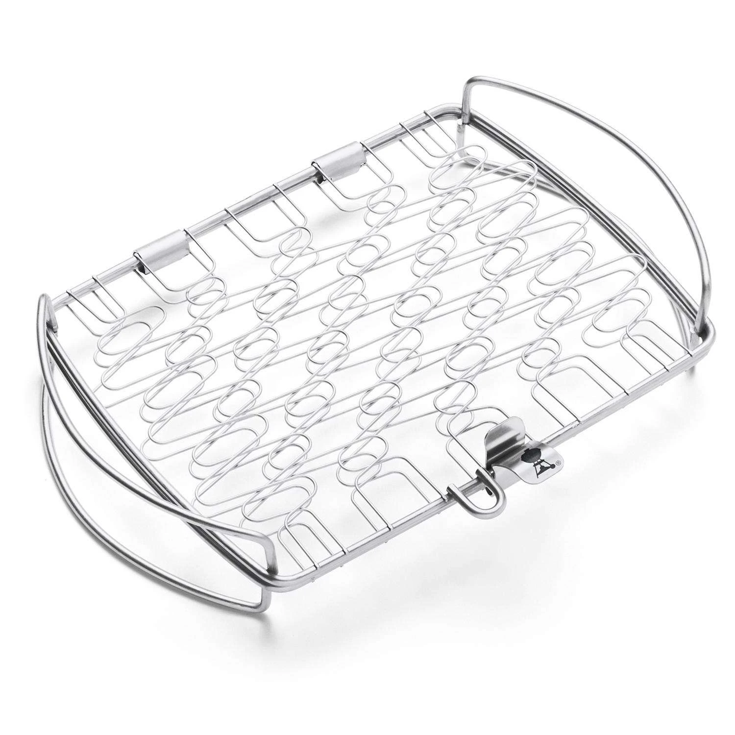 Weber Stainless Steel Grill Basket 11 In. L X 8.1 In. W 1 Pk 3 Weber Stainless Steel Grill Basket 11 In. L X 8.1 In. W 1 Pk