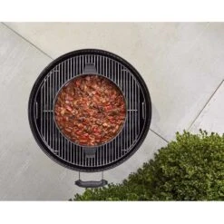 Weber Cast Iron/Porcelain Dutch Oven 7 Qt 4.83 In. L X 16.68 In. W 1 Pc -Grill Masters Outlet b55b89d3 f736 4d76 a155 e11c6b2c85e6