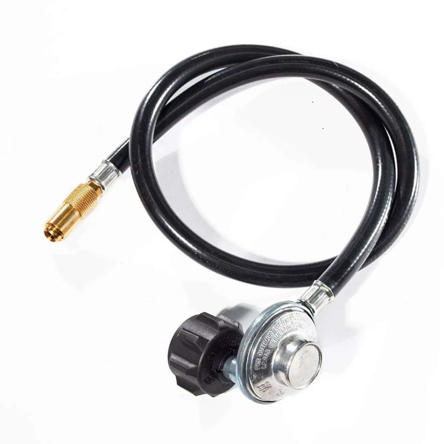 Blackstone Rubber Gas Line Hose And Regulator 36 In. L 4 Blackstone Rubber Gas Line Hose And Regulator 36 In. L - Image 2