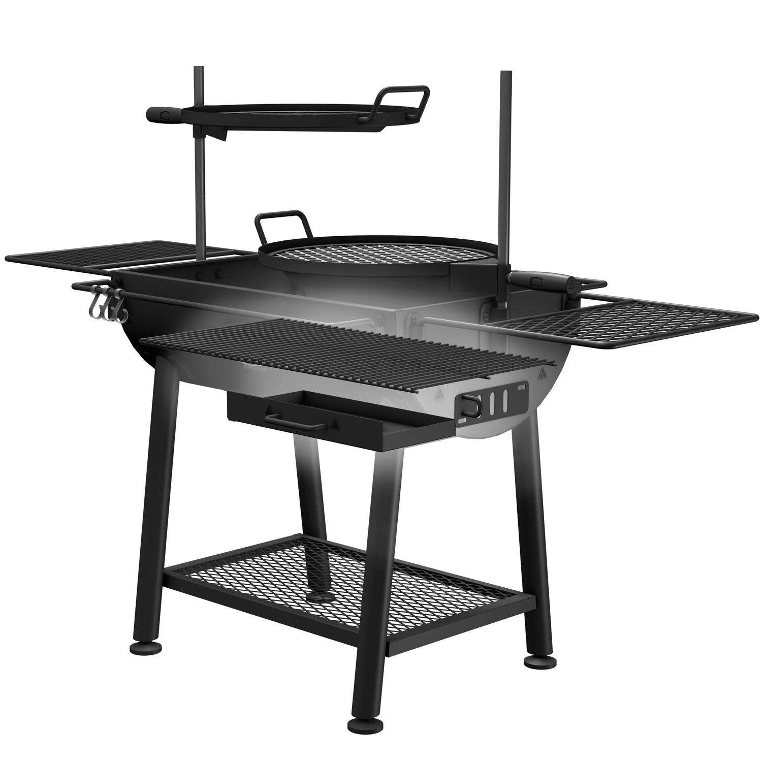 Oklahoma Joe's 19 In. Charcoal/Wood Grill Black 5 Oklahoma Joe's 19 In. Charcoal/Wood Grill Black - Image 3
