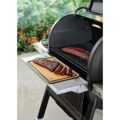 Weber Front Folding Shelf Stainless Steel 2.5 In. H X 10.3 In. W X 26.5 In. L -Grill Masters Outlet b6f10f10 037a 4a64 a88b 3a2cacbb6574