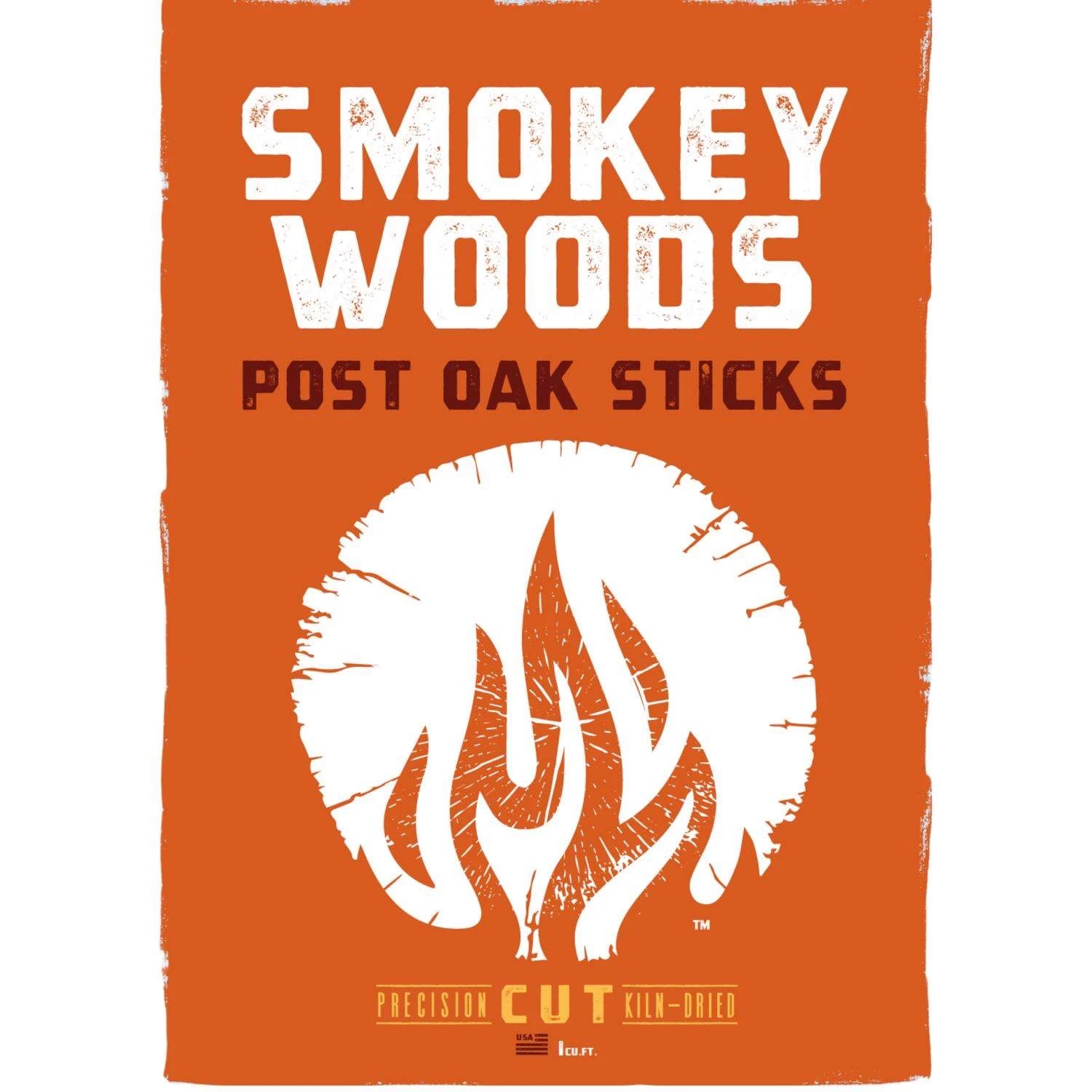 Smokey Woods All Natural Post Oak Cooking Logs 1 Cu Ft 3 Smokey Woods All Natural Post Oak Cooking Logs 1 Cu Ft