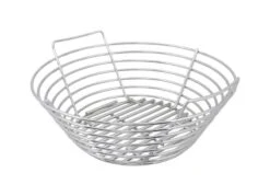 Kick Ash Basket Stainless Steel Charcoal Basket 4.25 In. W For Big Green Egg/Grill Dome/Kamado