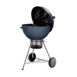 Weber 22 In. Master-Touch Charcoal Grill Slate Blue -Grill Masters Outlet babe4588 0692 4b55 968d 13c00e2fca21