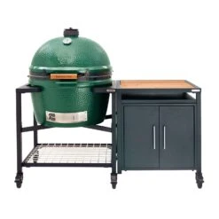 Big Green Egg Nest Expansion Cabinet Aluminum 30.5 In. H X 30 In. W X 30 In. L -Grill Masters Outlet bbd191fe 7703 4158 a067 deeb56e5eed6