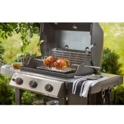 Weber Genesis 300 Series Stainless Steel Grill Rotisserie 42.1 In. L X 4.4 In. W 1 Pk -Grill Masters Outlet bc1aa4b8 948d 48cc bc97 874000337d19