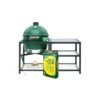 Big Green Egg 24 In. XLarge EGG Package With Modular Nest And Side Table With SS Inserts Charcoal K -Grill Masters Outlet bd489724 3caf 4227 a94e 817deaa172a9