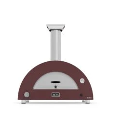 Alfa 39 In. Liquid Propane Outdoor Pizza Oven Antique Red