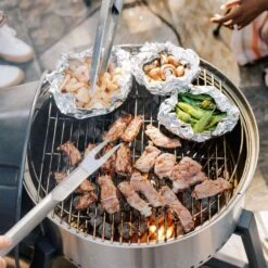 Solo Stove 22 In. Charcoal Grill Bundle Silver -Grill Masters Outlet c0804850 b685 4de3 9c52 1968894e56c6