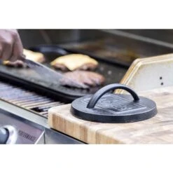 Lodge Cast Iron Burger Press 6.25 In. W 7 Lodge Cast Iron Burger Press 6.25 In. W -Grill Masters Outlet c1b79af3 cb8c 4377 a4fc fb367a6f7d73