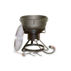 King Kooker 60000 BTU Cast Iron Jambalaya Cooker Kit 5 Gal