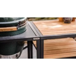 Big Green Egg 18.25 In. Large EGG Package In Modular Nest With Side Table And Acacia Inserts Charcoa -Grill Masters Outlet c4f00b69 bd29 4c98 a99b 6b103826fdde