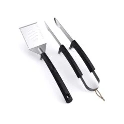 Grill Mark Stainless Steel Black/Silver Grill Tool Set 2 Pc -Grill Masters Outlet c6b502ff 7ffd 4824 9d95 50d2d14ec851