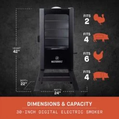Masterbuilt Digital Wood Chips Vertical Smoker Black -Grill Masters Outlet c706989b 78e2 4c86 93ec f1ee84cd503a