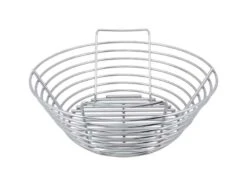 Kick Ash Basket Stainless Steel Charcoal Basket 4.25 In. W For Big Green Egg/Weber Smokey Joe