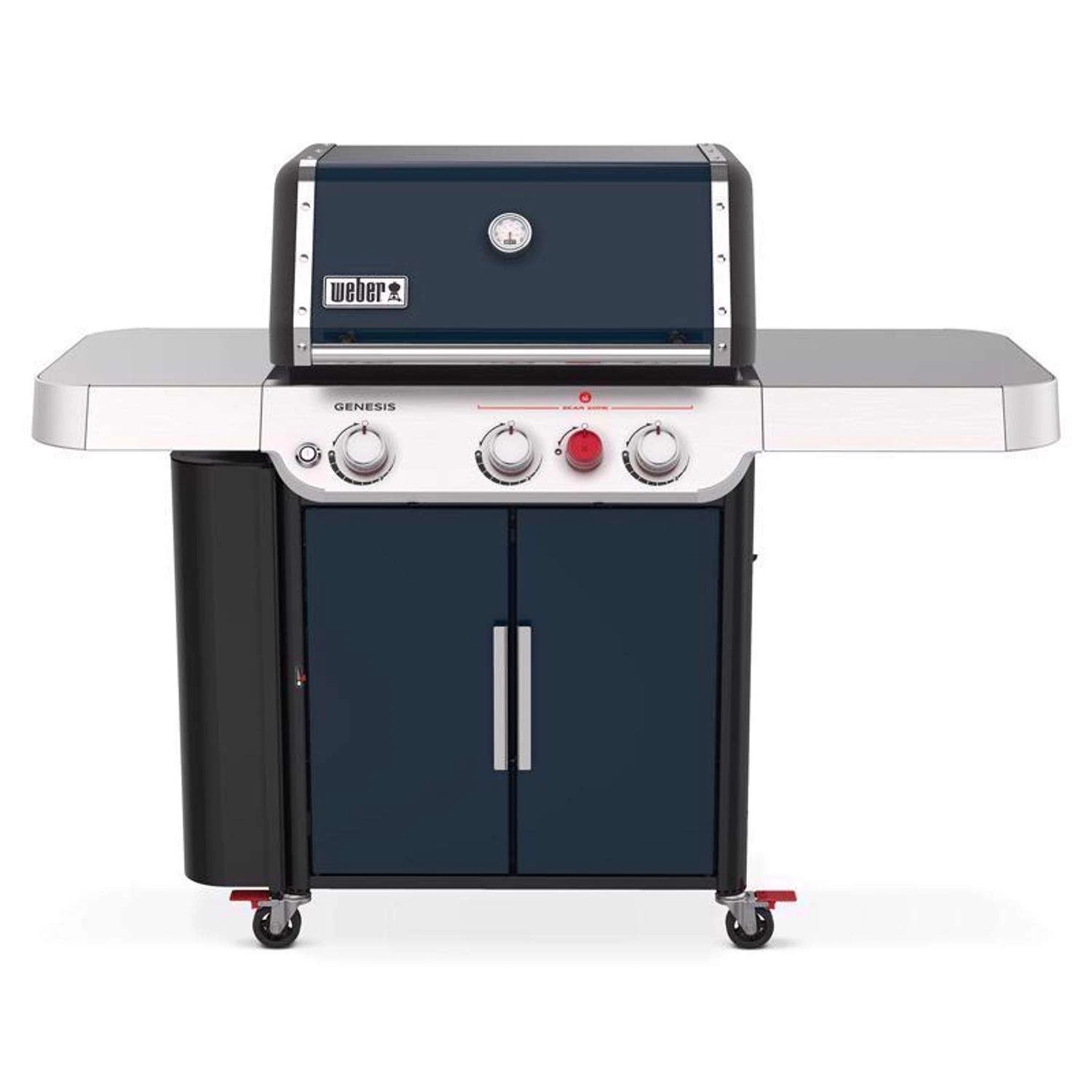 Weber Genesis SA-E-330 3 Burner Liquid Propane Grill Indigo 3 Weber Genesis SA-E-330 3 Burner Liquid Propane Grill Indigo