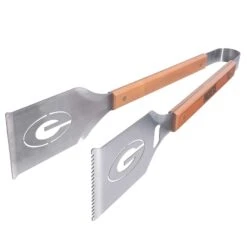 Sportula NFL Stainless Steel Brown/Silver Grill Tongs 1 Pc