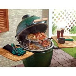Big Green Egg EGGspander - 2 Pc. L Multi-Level Rack 17.5 In. W -Grill Masters Outlet cbf57d0e c1d7 4554 90b0 469edfa28146