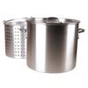 Fleur De Lis Aluminum Grill Stockpot With Basket 120 Qt 3 Pc -Grill Masters Outlet cc242e78 7cfd 481b 8b81 9f965ade02c8