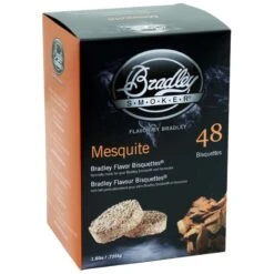 Bradley Smoker All Natural Mesquite All Natural Wood Bisquettes 1.6 Lb