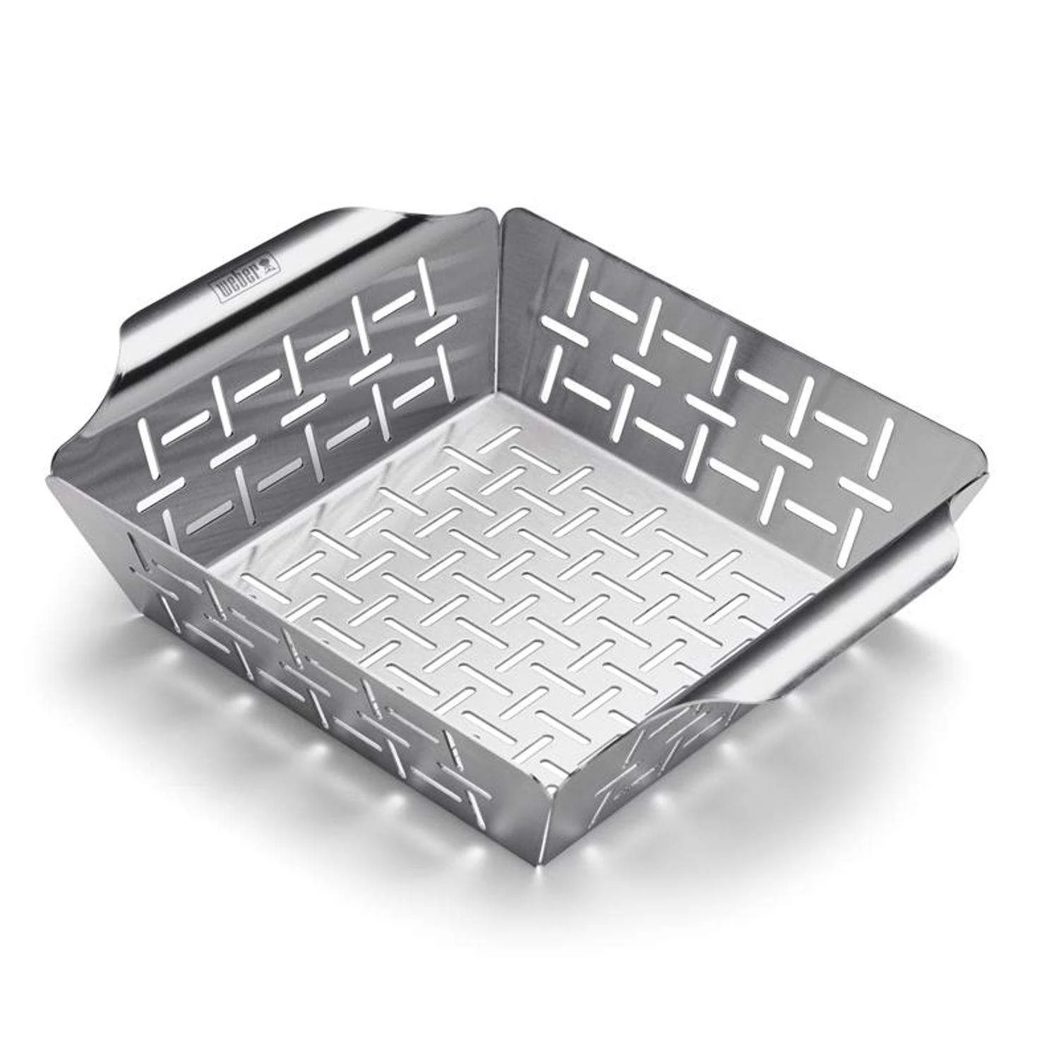 Weber Stainless Steel Grill Basket 9.4 In. L X 7.5 In. W 1 Pk 3 Weber Stainless Steel Grill Basket 9.4 In. L X 7.5 In. W 1 Pk
