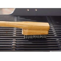 Weber Bamboo Brown Grill Brush 1 Pc -Grill Masters Outlet d2cf578e a519 4285 972b 2359748c75ec