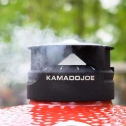 Kamado Joe 18 In. Classic Joe II Charcoal Kamado Grill And Smoker Red -Grill Masters Outlet d428ec38 4a4a 4e92 89f6 f710884da374