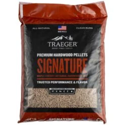 Traeger Signature Hardwood Pellets All Natural Cherry/Hickory/Maple 20 Lb