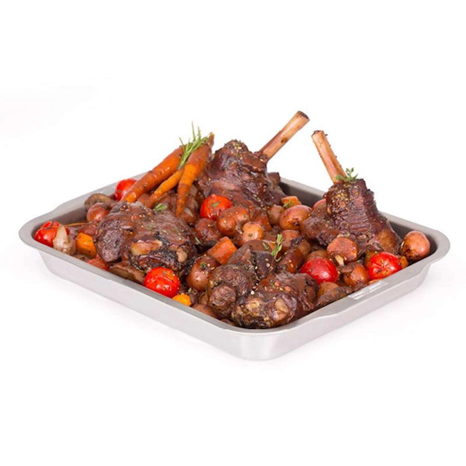 Broil King Stainless Steel Roasting Pan 13.25 In. L X 10.15 In. W 1 Pk 7 Broil King Stainless Steel Roasting Pan 13.25 In. L X 10.15 In. W 1 Pk - Image 5