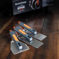 Blackstone Stainless Steel Black/Silver Grill Spatula 3 Pc -Grill Masters Outlet d76b5ee2 b7d5 496c 84fd f734a1ee432f