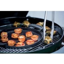 Weber Gourmet BBQ System Cast Iron/Porcelain Grill Top Griddle 15.2 In. L X 12 In. W 1 Pk -Grill Masters Outlet d82a761b 3eff 44b3 b035 9bd422f4dde5