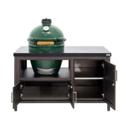 Big Green Egg 18.25 In. Large EGG Package With 53" Modern Farmhouse Table Charcoal Kamado Grill And -Grill Masters Outlet d9a773c6 4633 4d71 83ab c5957f330567