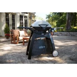Weber Q3200 2 Burner Liquid Propane Grill Titanium -Grill Masters Outlet e1391aff 2996 4342 83d3 e0cb21fc2ee9