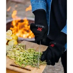 Breeo Grilling Gloves Cotton/Silicone Grilling Glove 1 Pk -Grill Masters Outlet e1ea23ff 4643 46d9 b467 edc48d2b78a8