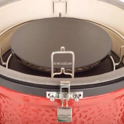 Kamado Joe 18 In. Classic III Charcoal Kamado Grill And Smoker Black/Red -Grill Masters Outlet e793adc1 239e 414f adc7 85ed7be74c6f