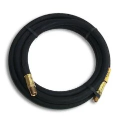 Flame Engineering 1/4 In. D X 1/4 In. D X 10 Ft. L Brass MPT X MPT Hose Assembly