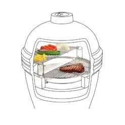 Kamado Joe 18 In. Classic I Charcoal Kamado Grill And Smoker Red -Grill Masters Outlet eb03cd81 1f25 416e a3d0 c52c73489e02