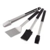 Broil King Baron Stainless Steel Black/Silver Grill Tool Set 4 Pc