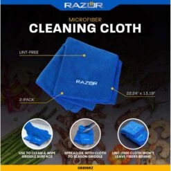 Razor Cloth 22.24 In. L X 13.19 In. W 2 Pk -Grill Masters Outlet efac8c4f a0c8 427a a8cd ec0c218a4dcf