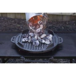 Lodge 12 In. Kickoff Charcoal Grill Black -Grill Masters Outlet f275dd47 bb67 44a8 b084 6f51a420282b