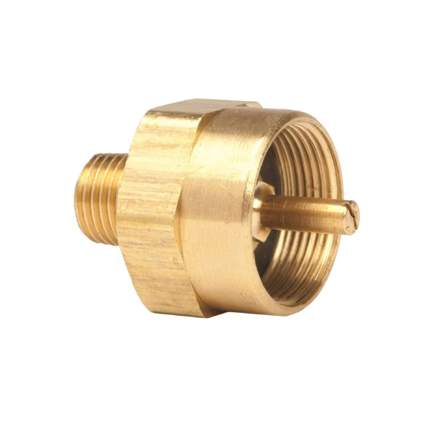 Mr. Heater 1 In. D X 1/4 In. D Brass Cylinder Adapter 3 Mr. Heater 1 In. D X 1/4 In. D Brass Cylinder Adapter